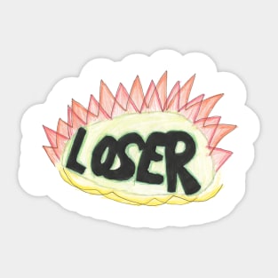 loser Sticker